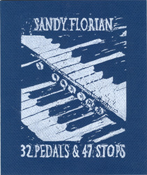 Sandy Florian Tarpaulin Sky Press 32 PEDALS & 47 STOPS