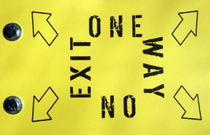 One Way No Exit by G.C. Waldrep published by Tarpaulin Sky Press