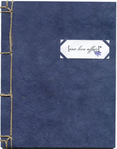 jenny boully's one love affair -- handbound edition